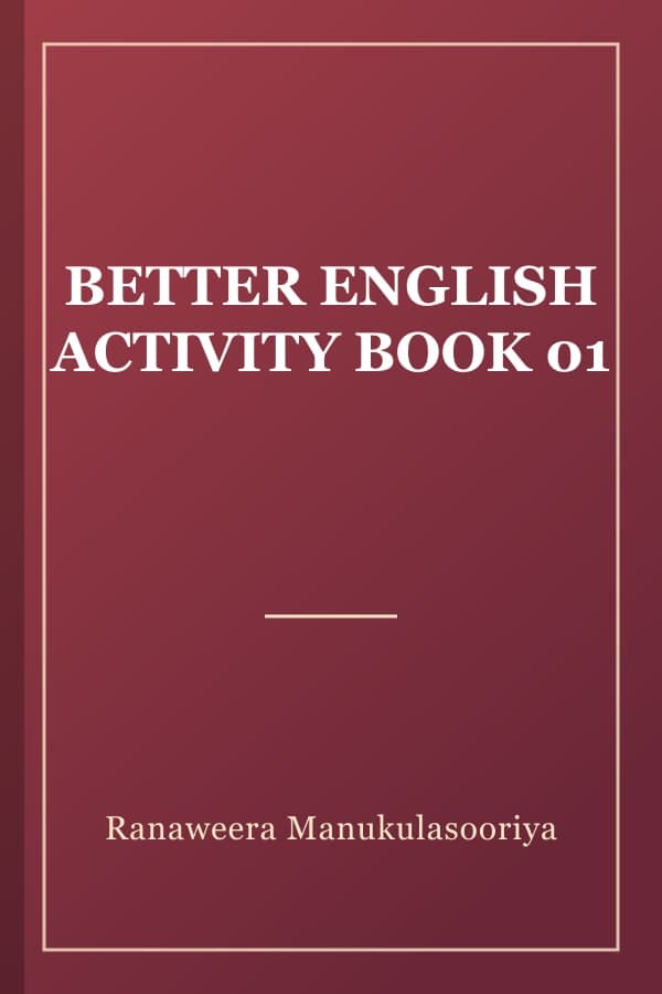 BETTER ENGLISH ACTIVITY BOOK 01