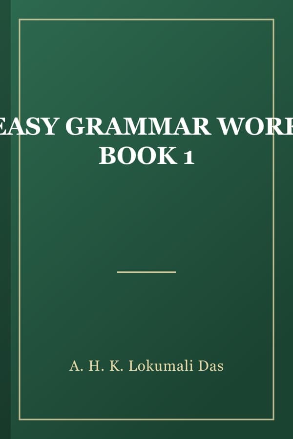 EASY GRAMMAR WORK BOOK 1