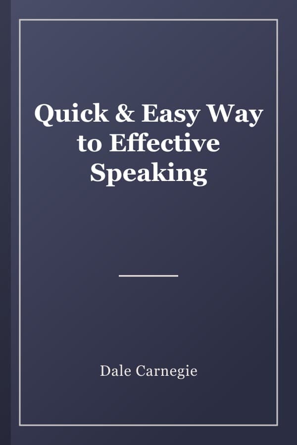 Quick & Easy Way to Effective Speaking