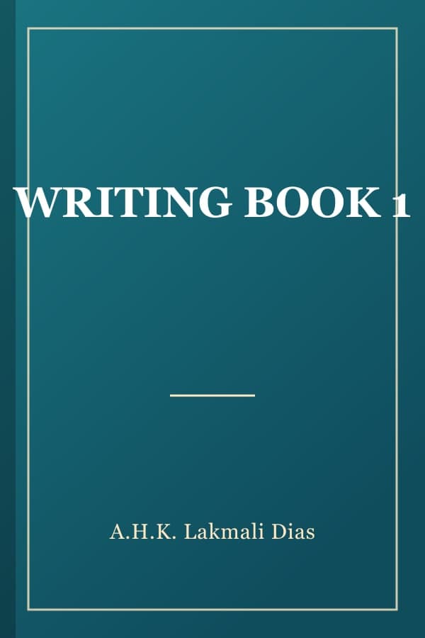 WRITING BOOK 1