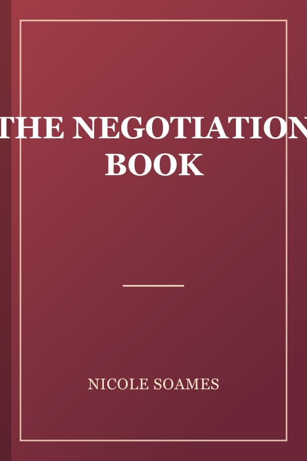 THE NEGOTIATION BOOK