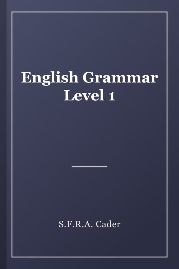 English Grammar Level 1
