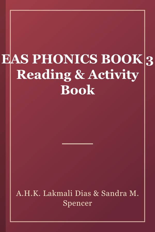 EAS PHONICS BOOK 3 Reading & Activity Book