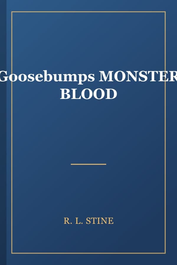 Goosebumps MONSTER BLOOD