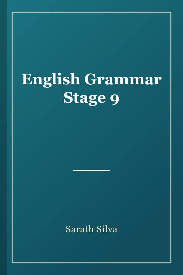 English Grammar Stage 9