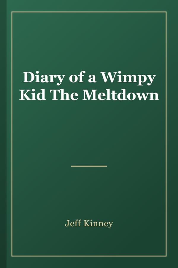 Diary of a Wimpy Kid The Meltdown