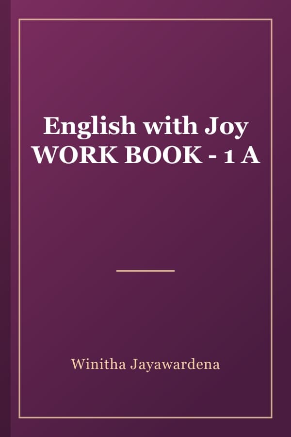 English with Joy WORK BOOK - 1 A
