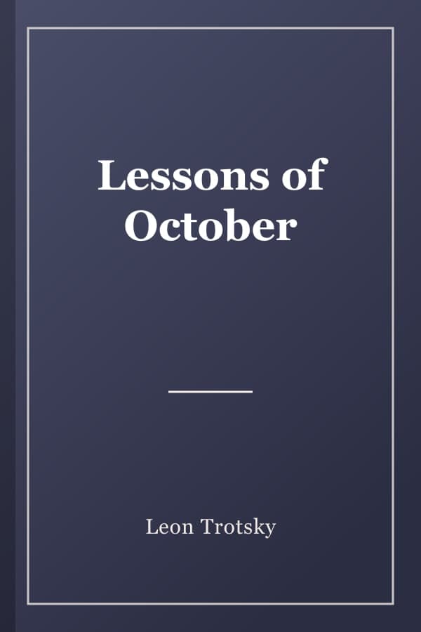 Lessons of October