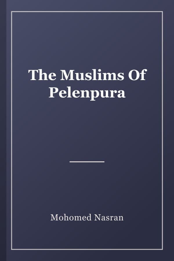 The Muslims Of Pelenpura