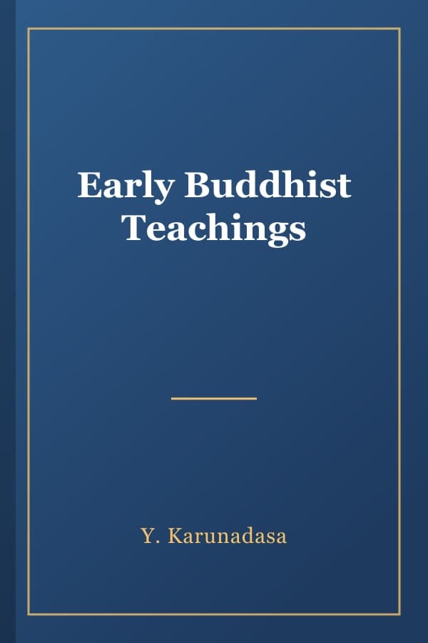 Early Buddhist Teachings