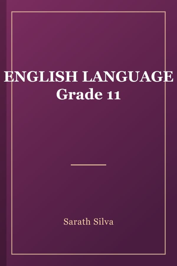 ENGLISH LANGUAGE Grade 11