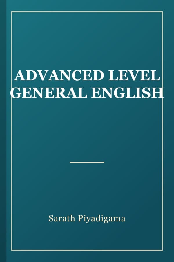 ADVANCED LEVEL GENERAL ENGLISH