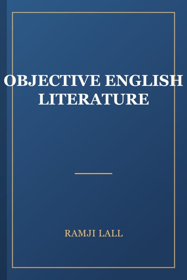 OBJECTIVE ENGLISH LITERATURE