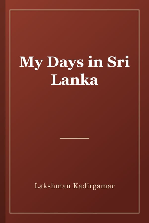 My Days in Sri Lanka