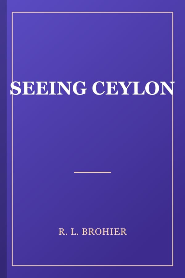 SEEING CEYLON