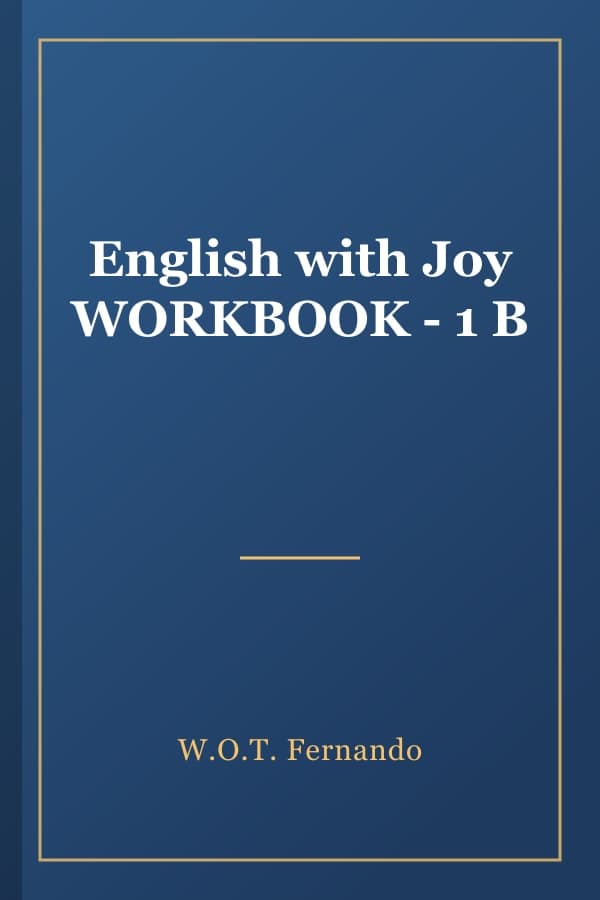 English with Joy WORKBOOK - 1 B