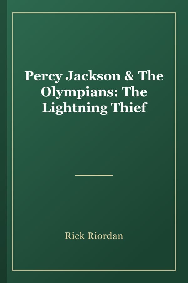 Percy Jackson & The Olympians: The Lightning Thief