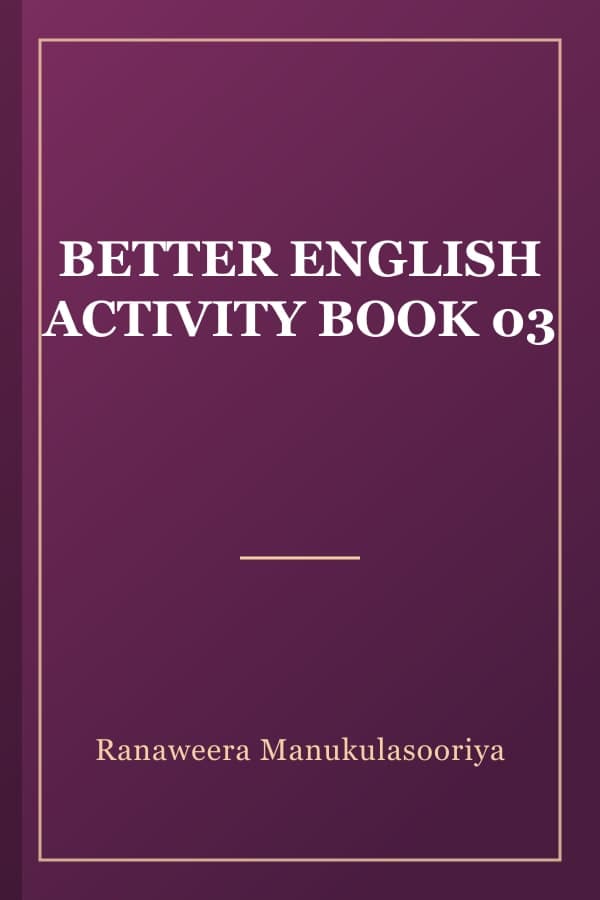 BETTER ENGLISH ACTIVITY BOOK 03