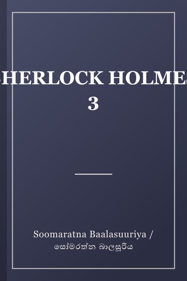 SHERLOCK HOLMES 3